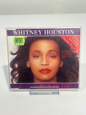 🤯5 for $20🤯 Whitney Houston “Run To You” CD Single [R&B Pop]